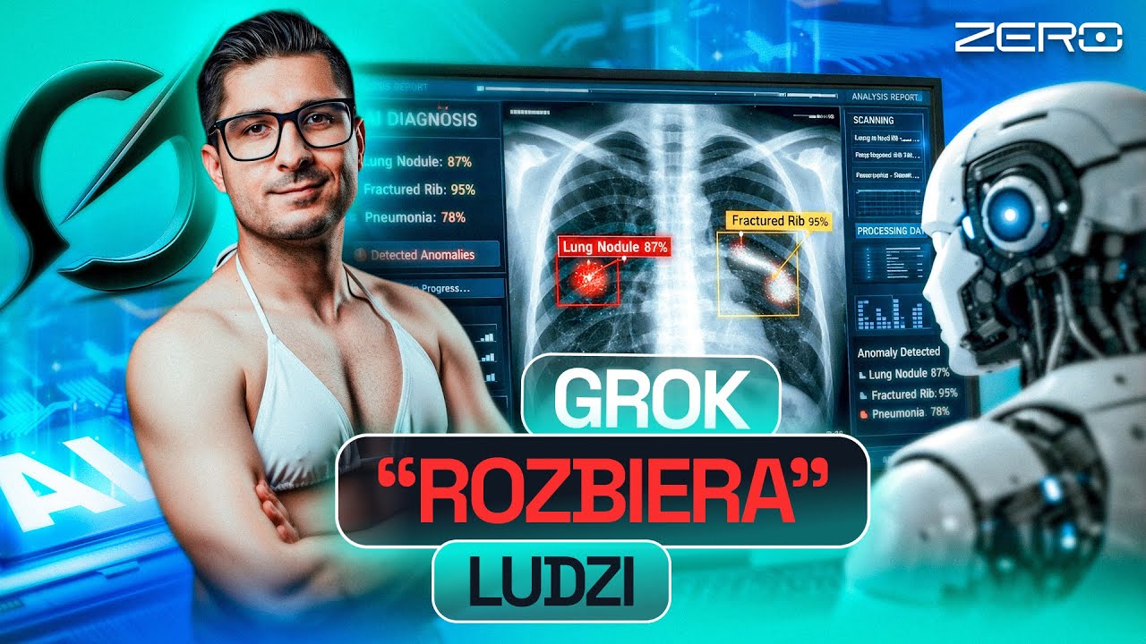 MUSK, GROK I NIEPRZYZWOITE ZDJĘCIA - NIEBEZPIECZNY TREND