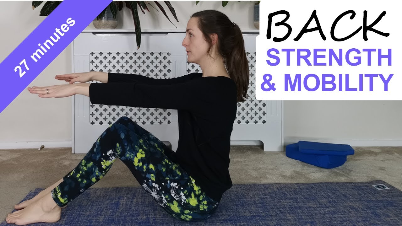 Back mobility and strengthening | Pilates Live