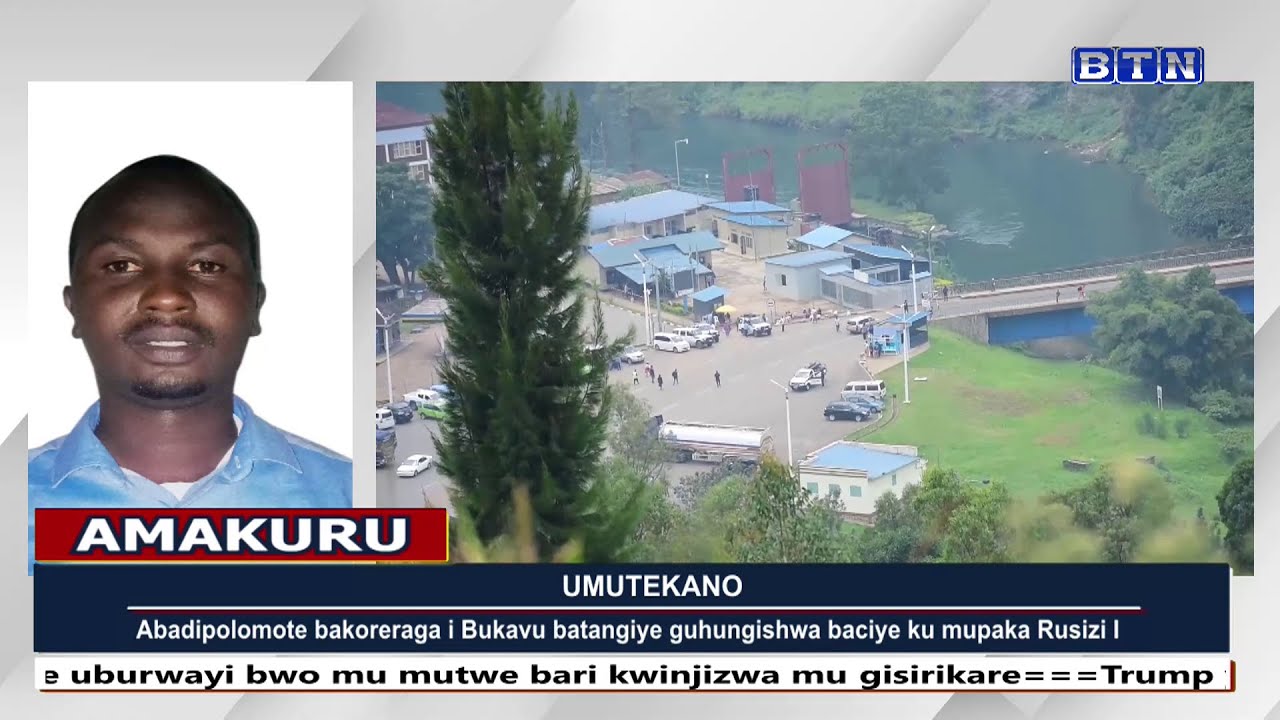 Abadipolomote bakoreraga i Bukavu batangiye guhungishwa baciye ku mupaka Rusizi I
