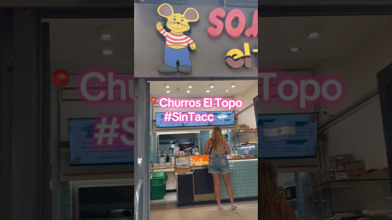 100% Gluten Free Churro, Buenos Aires 🇦🇷 El Topo SINTACC #glutenfree #sintacc #buenosaires #celiac