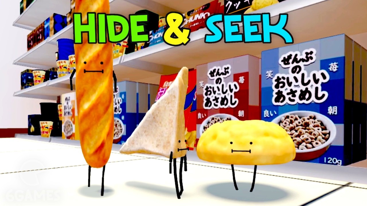 Hide and Seek with BREAD FAMILY 🍞 Secret Staycation [Roblox]