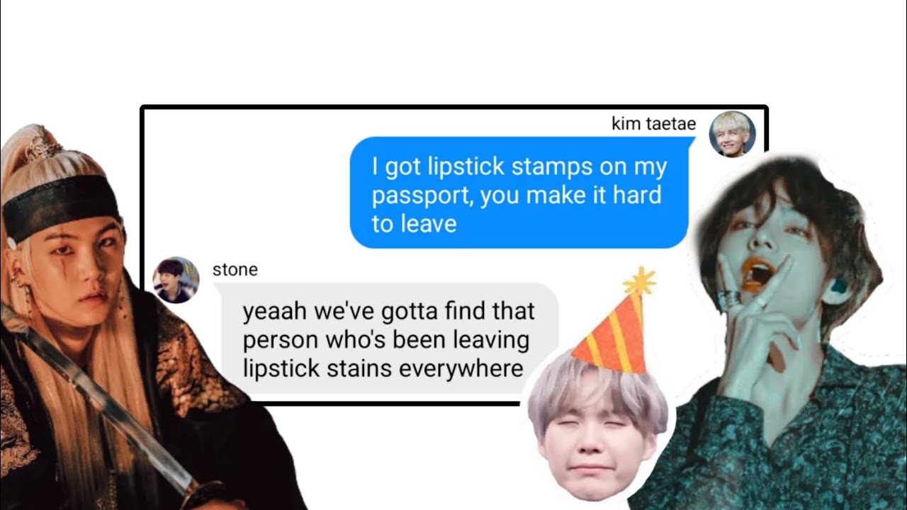 BTS TEXTS - Talk dirty to me lyric prank