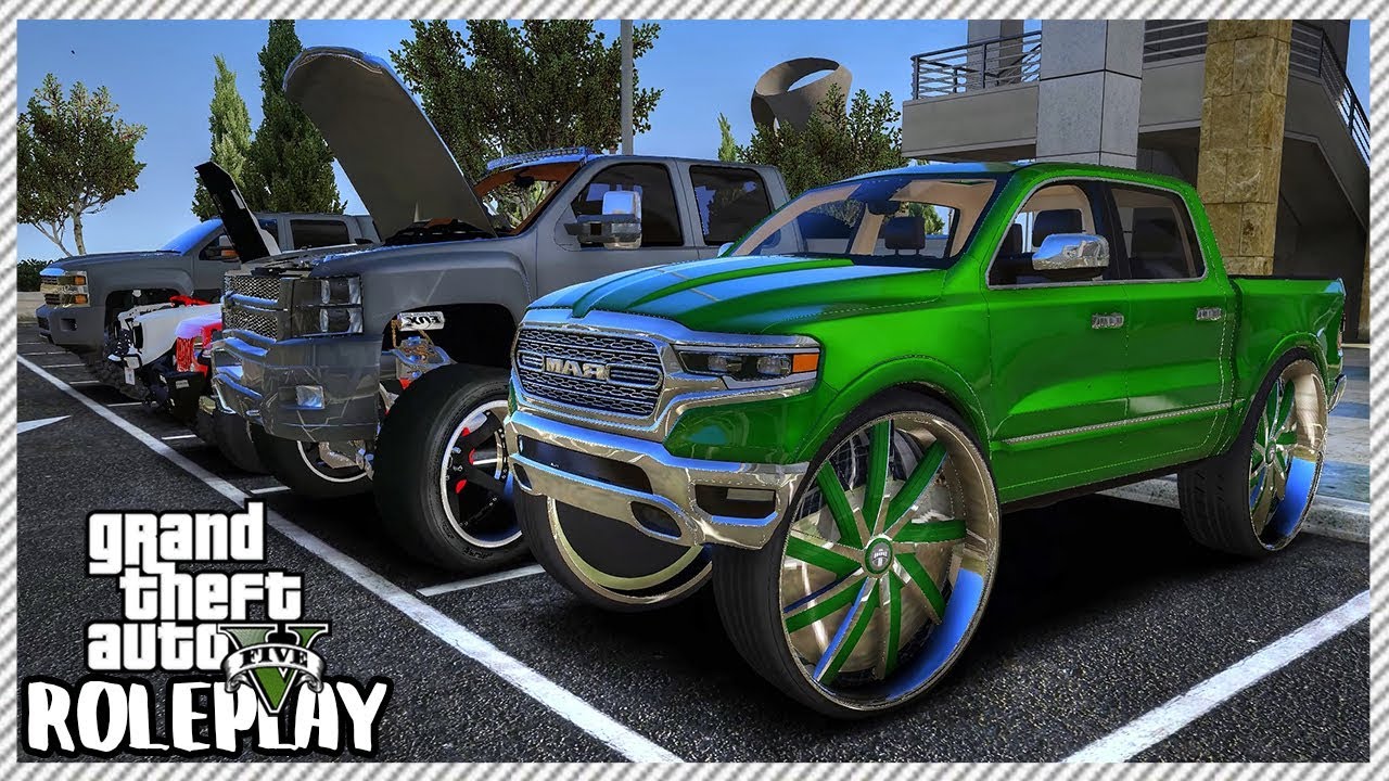 GTA 5 Roleplay - Dodge Ram 'DONK' Truck | RedlineRP #549