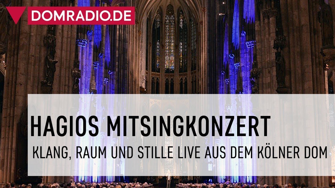 HAGIOS Friedenskonzert im Kölner Dom 2023
