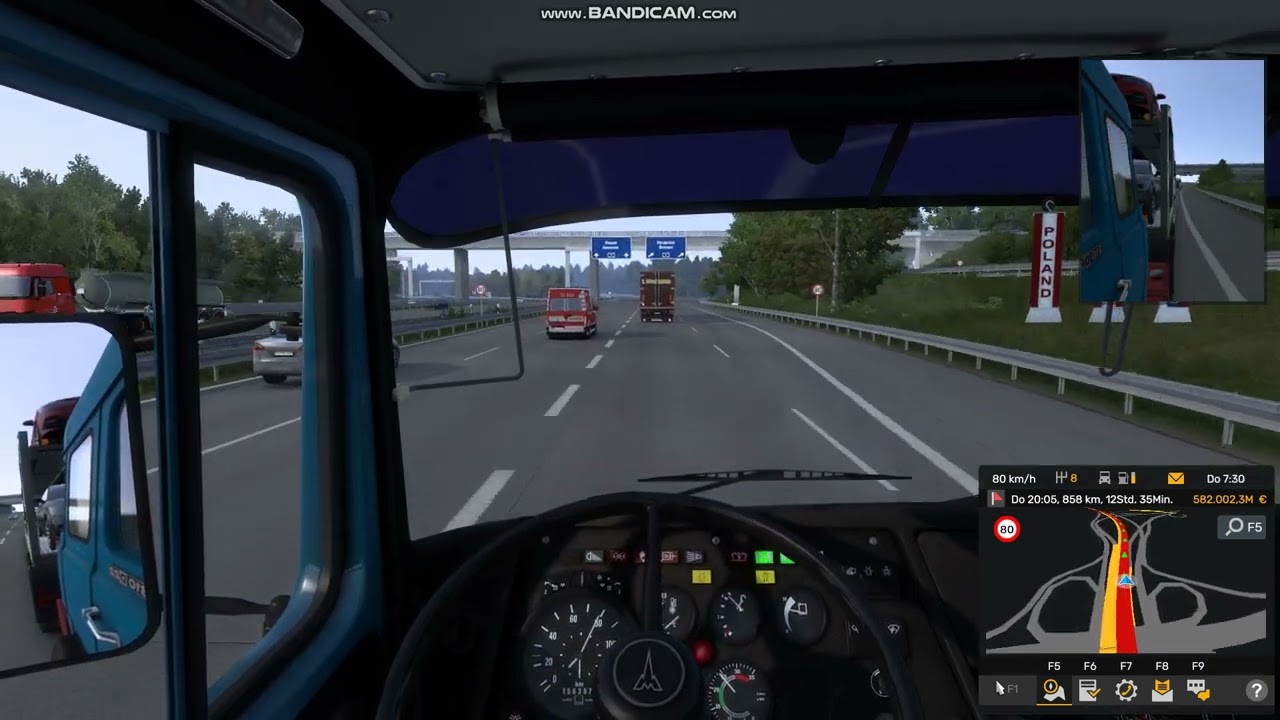 ETS2 Magirus 310D22FSL Test Drive