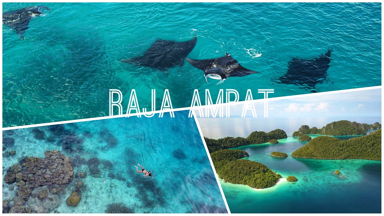 Raja Ampat - Epic Aerial Video with Manta Rays