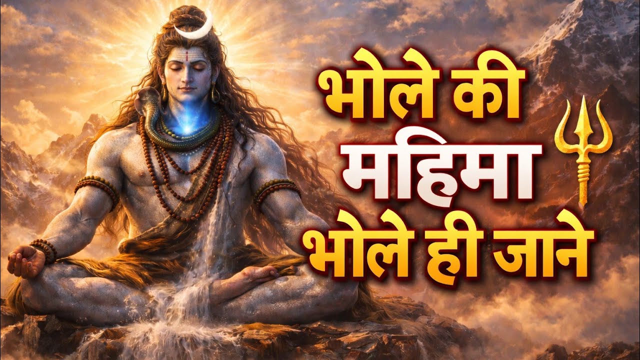 भोले की महिमा भोले ही जाने 🔱 | AI Generated Shiv Bhajan | Har Har Mahadev