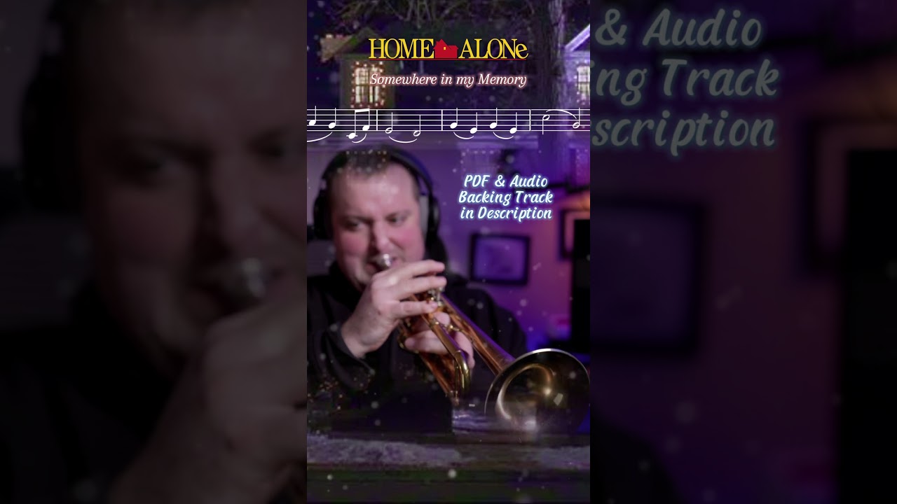 Somewhere in My Memory - Iconic Home Alone Melody for Trumpet 🎺