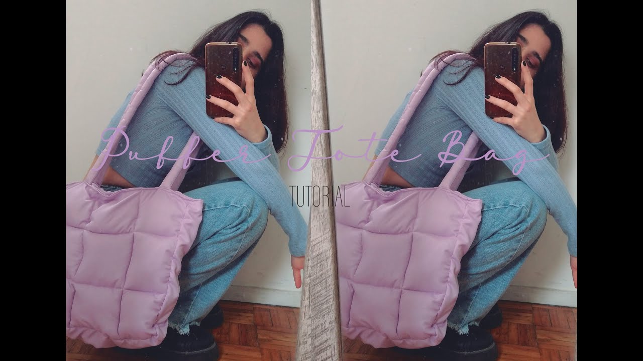 Puffer Tote bag DIY