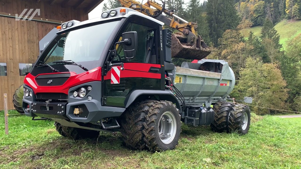 Aebi TP 470 Vario - variable, comfortable and environmentally friendly work