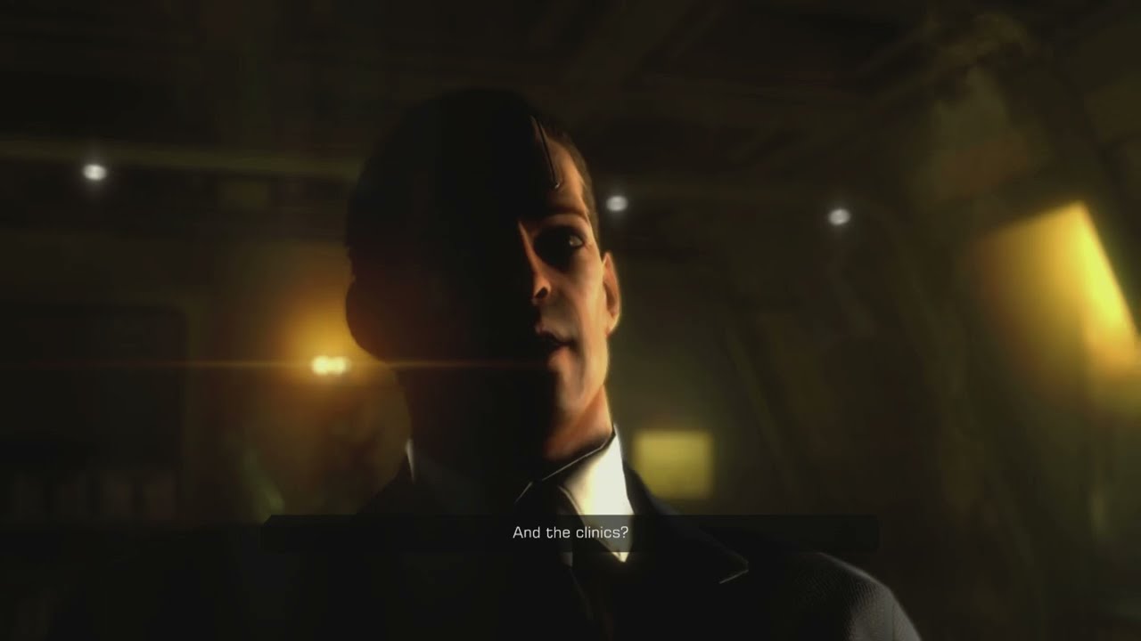 Deus Ex Human Revolution — Пролог: Боб Пейдж беседует с иллюминатами | Меган Рид | Заставка Дженсена