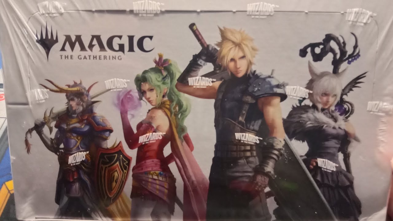 Unboxing MTG universes beyond Final Fantasy play booster box