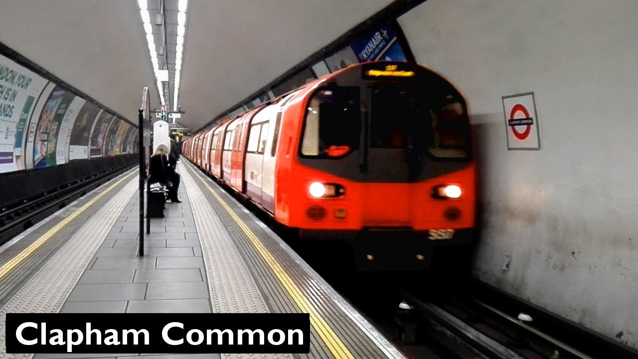 Clapham Common | Северная линия : Лондонский метрополитен ( 1995 Tube Stock )