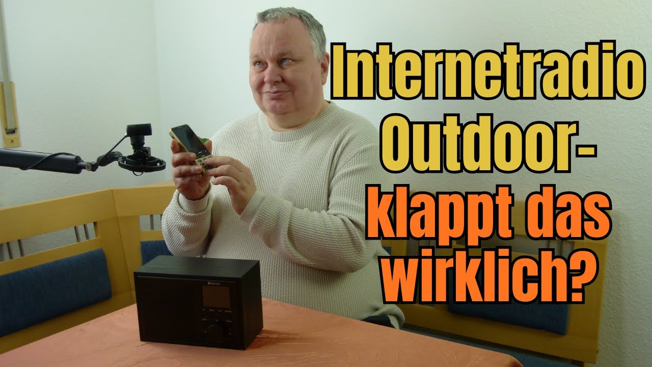 Internetradio Outdoor &ndash; was funktioniert drau&szlig;en wirklich gut? J&uuml;rgen Beer von Horch&Guck kl&auml;rt auf!