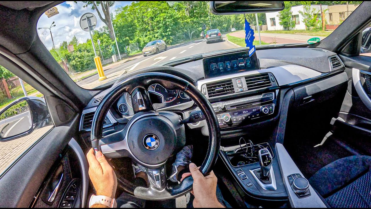 2017 BMW 3 xDrive [F31 2.0 190hp] |0-100| POV Test Drive #2088 Joe Black