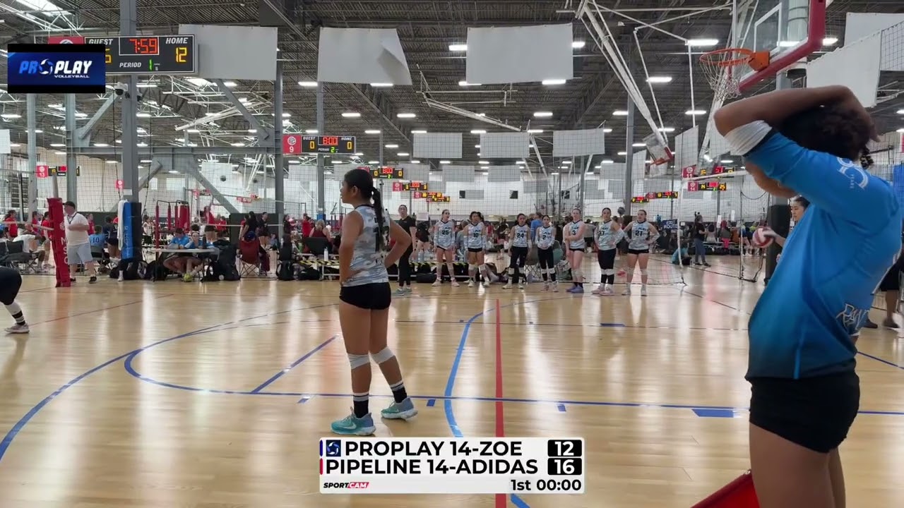 SCVA 2025 Girls 14U Championship round… Pipeline 14-Adidas vs PROPLAY 14-Zoe