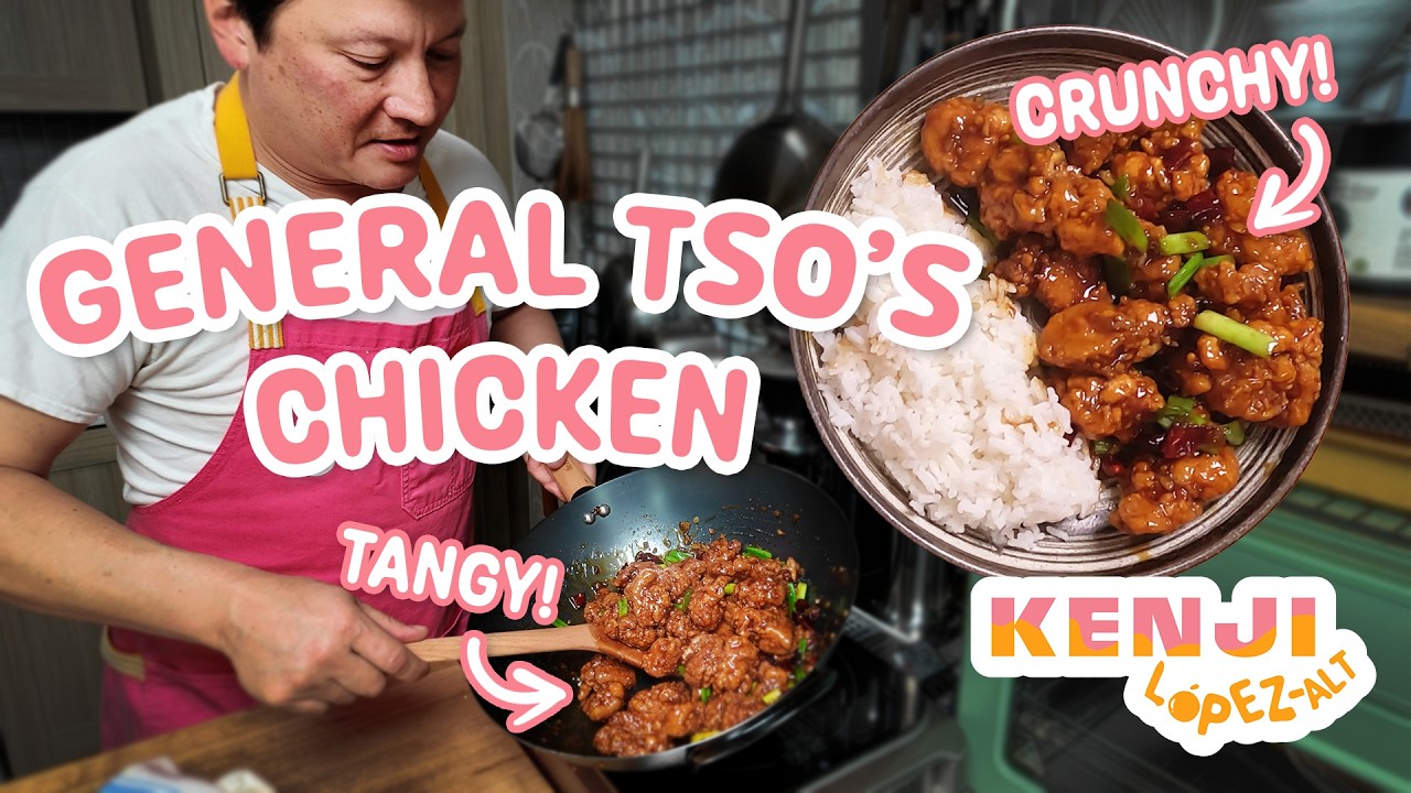 How to Make the Crispiest General Tso's Chicken at Home | Kenji's Cooking Show