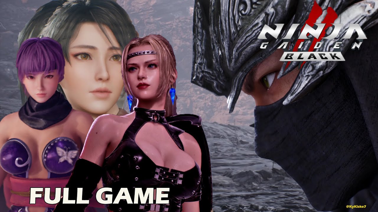 Ninja Gaiden 2 Black - Full Game (Very Hard Difficulty) Walkthrough Final BOSS & Ending