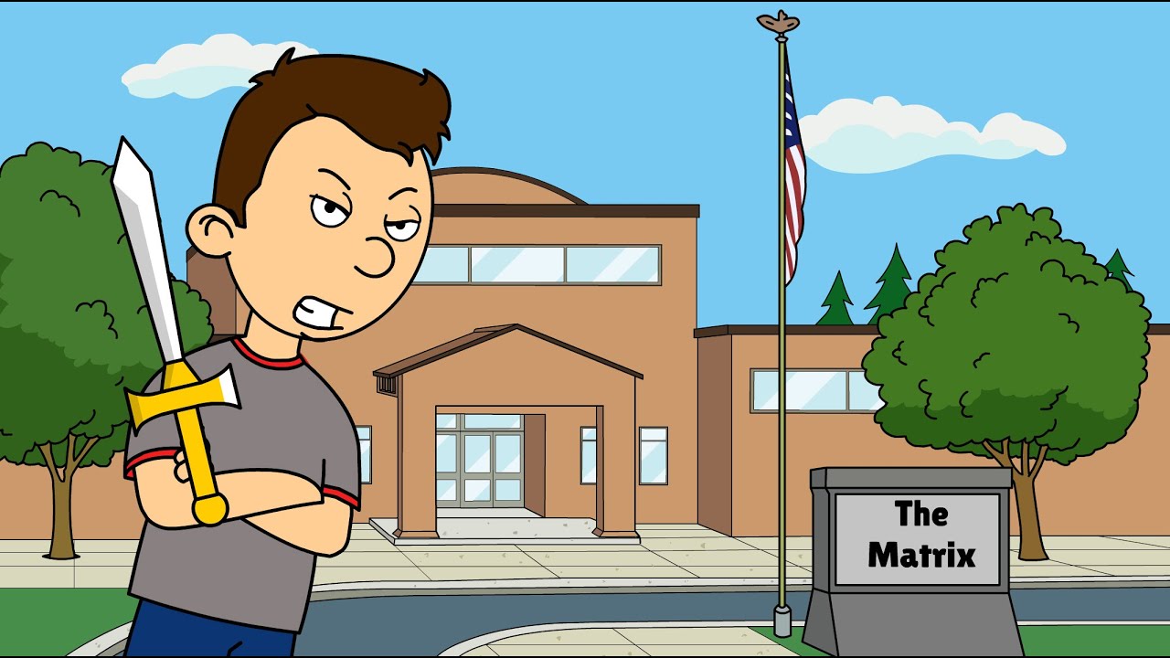 Classic Caillou Commits Murd3r At School/Arrested/Grounded