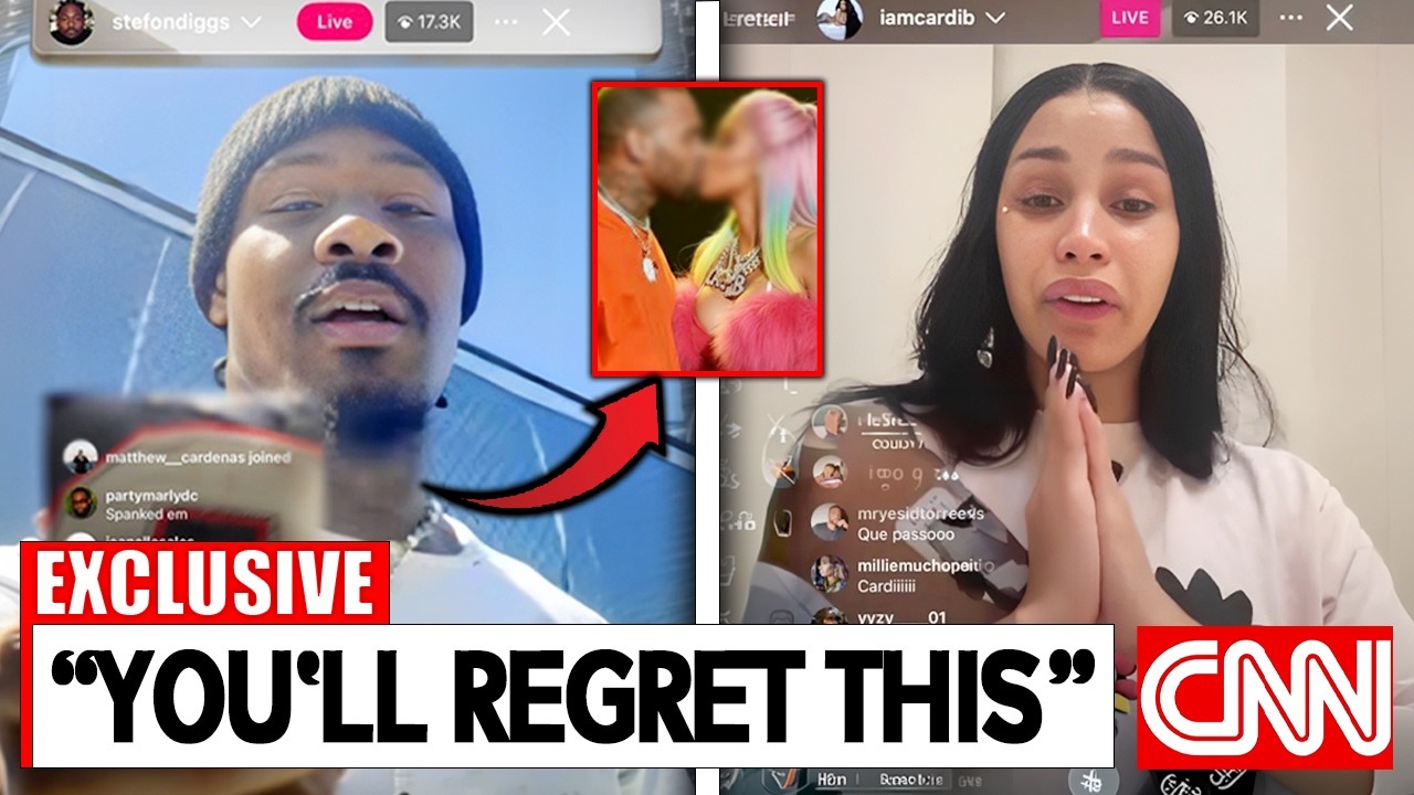 Stefon Diggs LOSES It On IG Live After Cardi B Rejects Her Apology