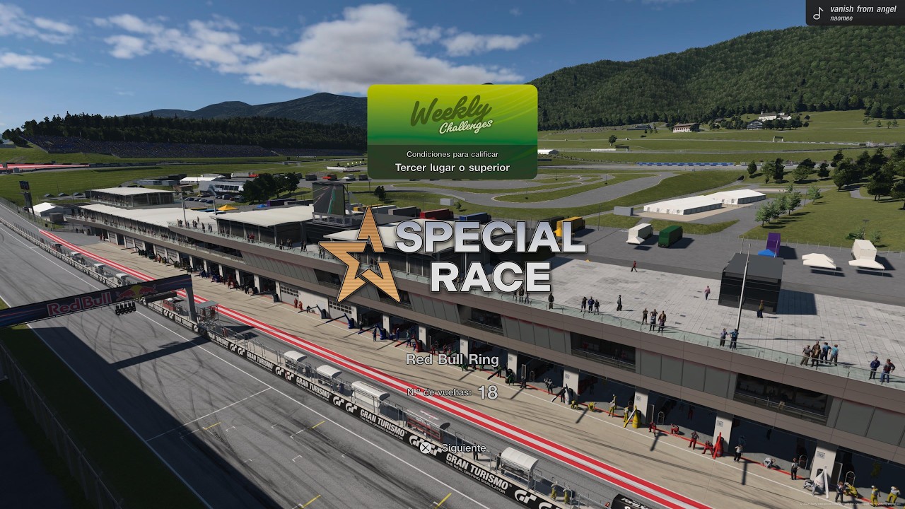 Gran Turismo 7 carrera diaria offline 28/febrero/2026 = Red Bull Ring