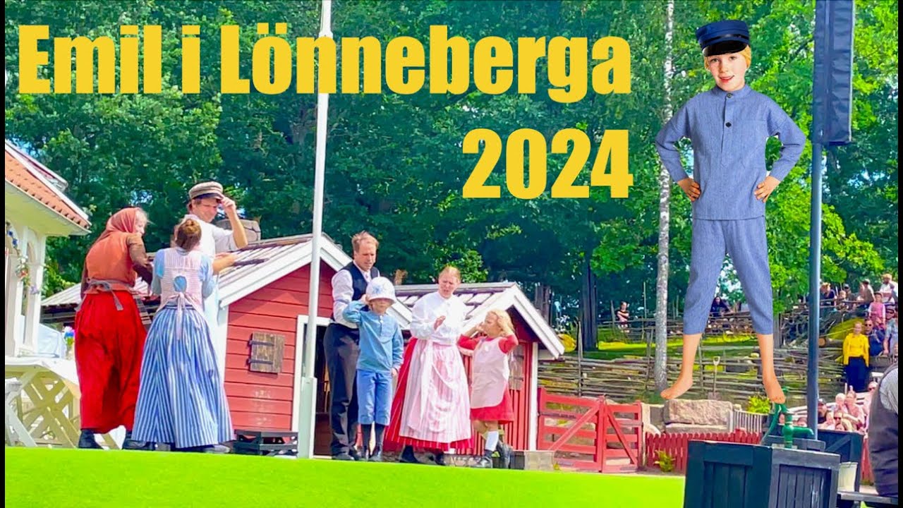 När Emil körde huvudet i soppskålen på Astrid Lindgrens Värld 2024