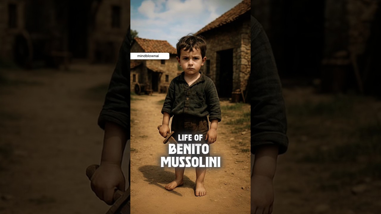 Life of Benito Mussolini #mussolini #benitomussolini #documentary #ww2 #mindblownai #history #ai