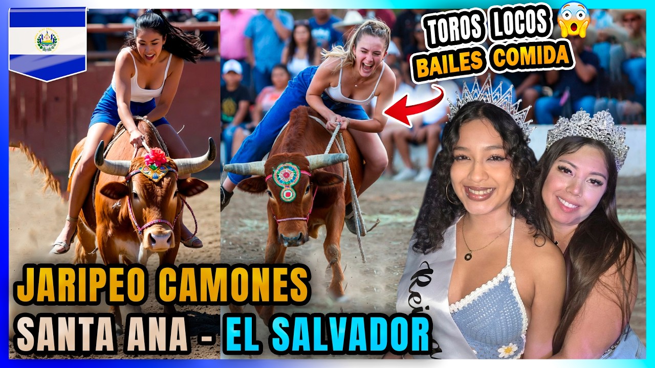 🐮Mi Primera Vez en CAMONES Santa Ana JARIPEO El Salvador