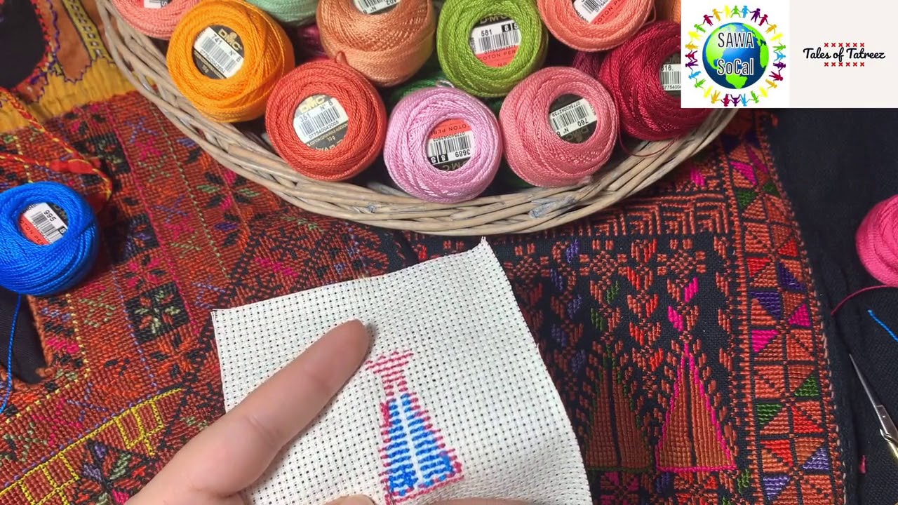 Tatreez Pattern Creation for Kids
