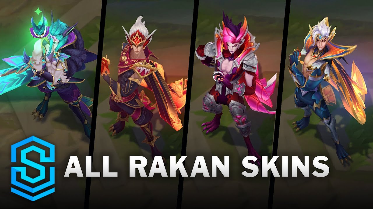 All Rakan Skins 2024