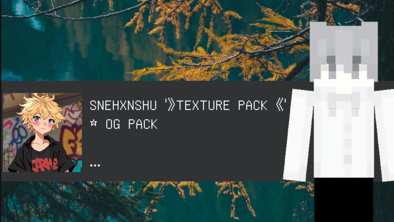 SNEHXNSHU 16x RELEASE!  PvP Pack textures pack (Bedrock Edition)