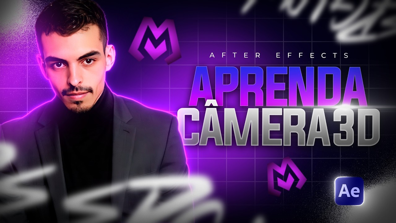 ESSA AULA SIMPLES Vai MUDAR Sua CÂMERA 3D no After Effects! (PASSO A PASSO)