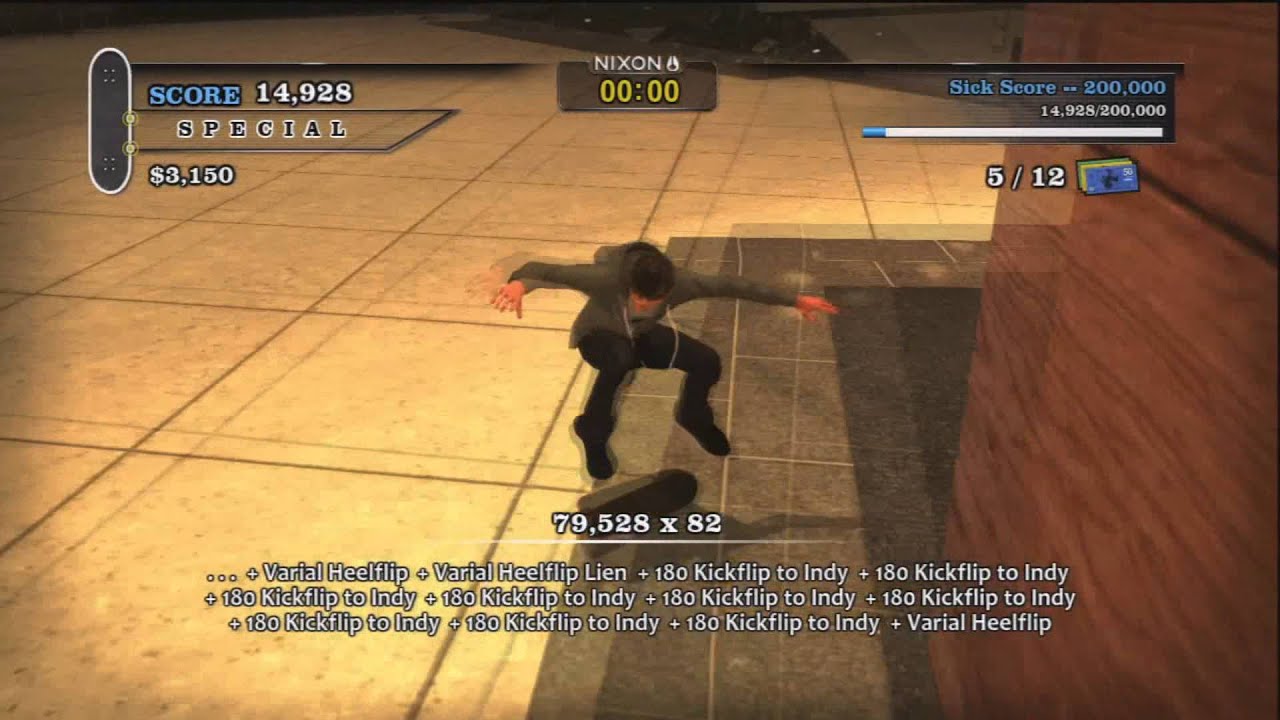 THPS HD Longest Trick Ever!!!