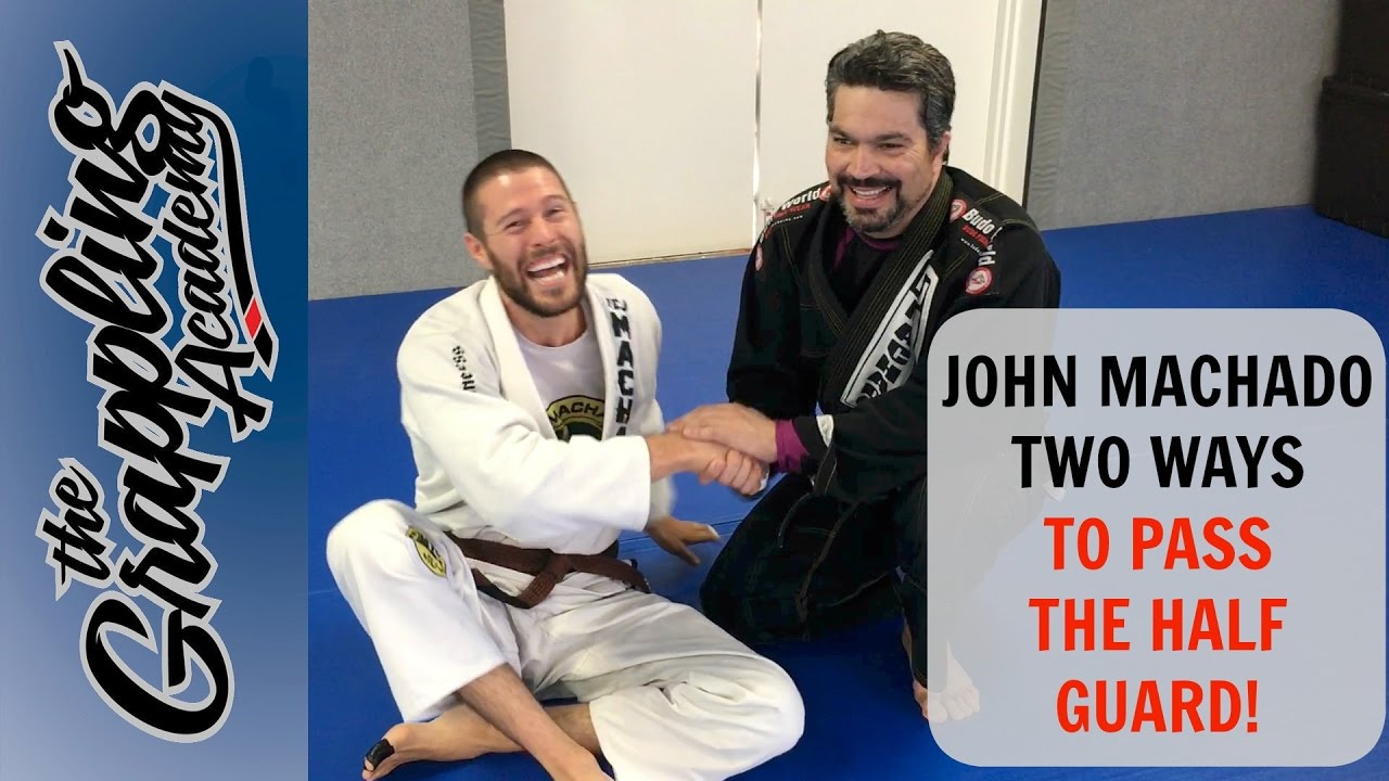 Prof John Machado - TWO WAYS to PASS the Half Guard!