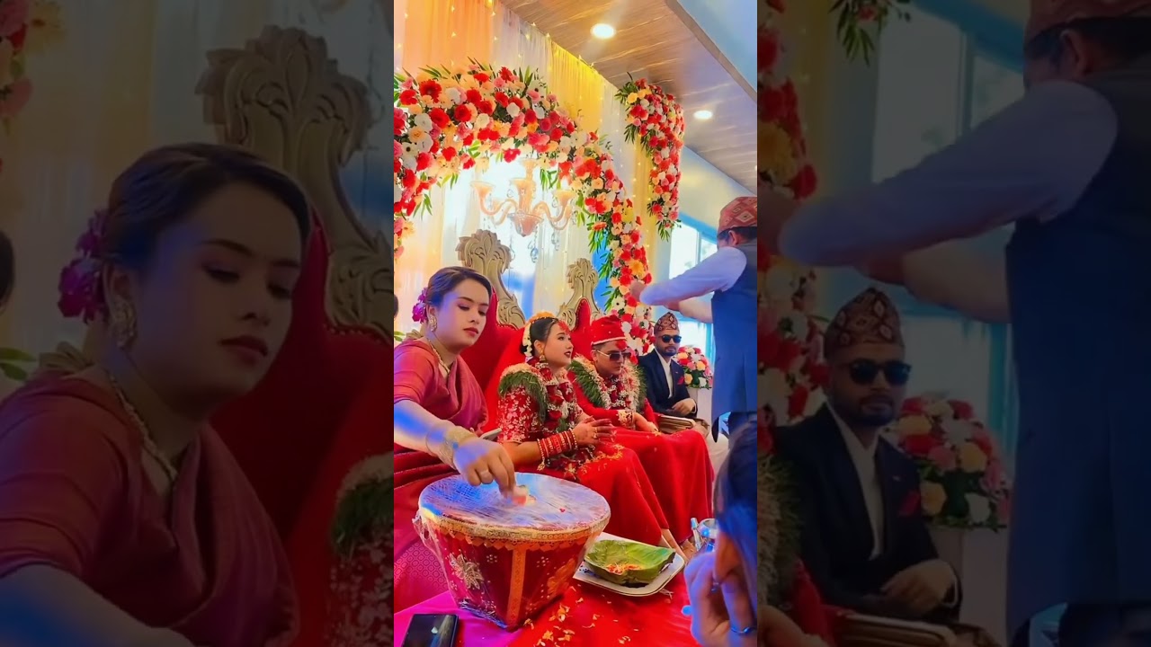 Nepali bihe/ New nepali wedding/ Nepali marriage dance/ New nepali viral video/Nepali trending video