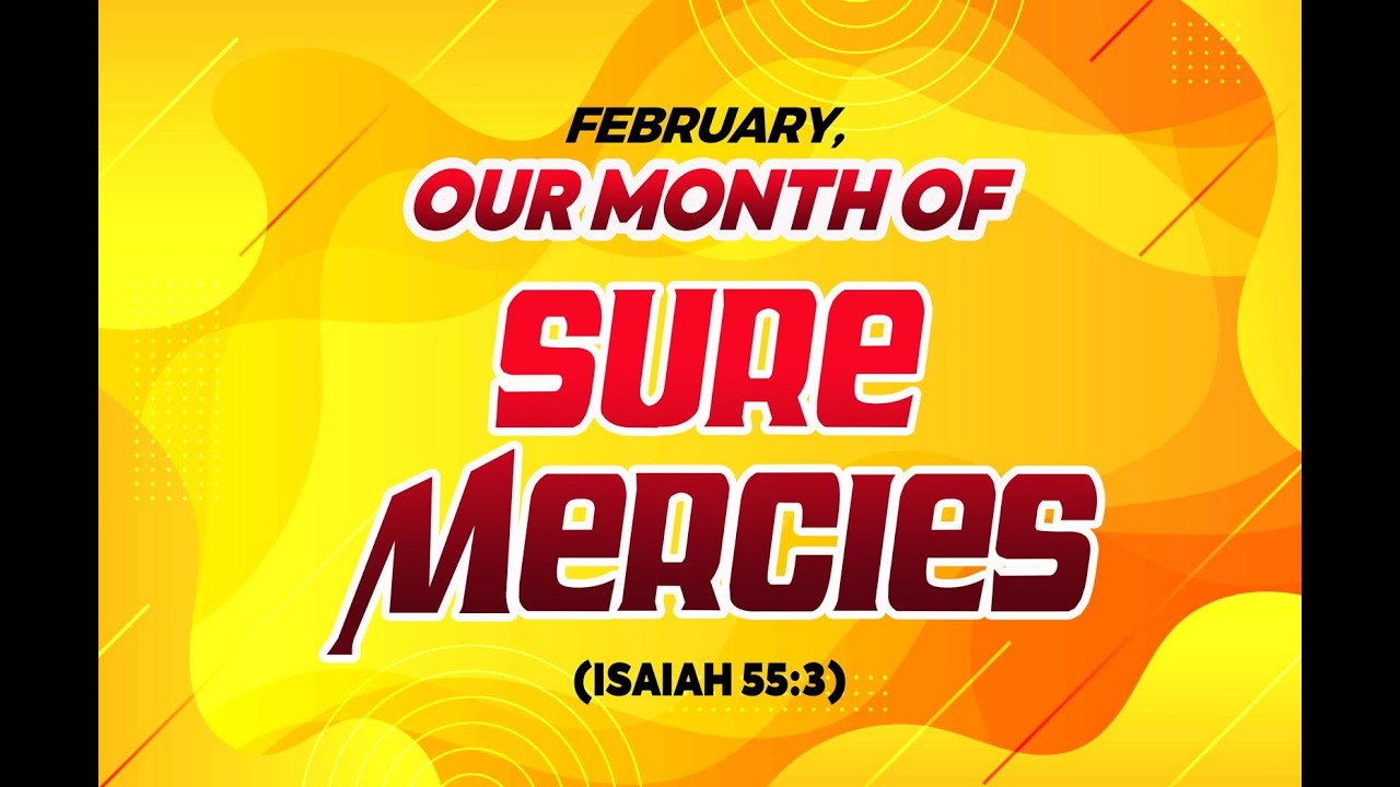 LET MERCY SPEAK FOR ME || FRESH DEW SERVICE || 15-FEB-2026