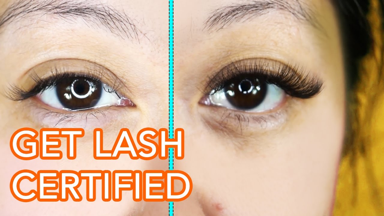 HOW TO FIX EYELASH EXTENSIONS  Course Video 18