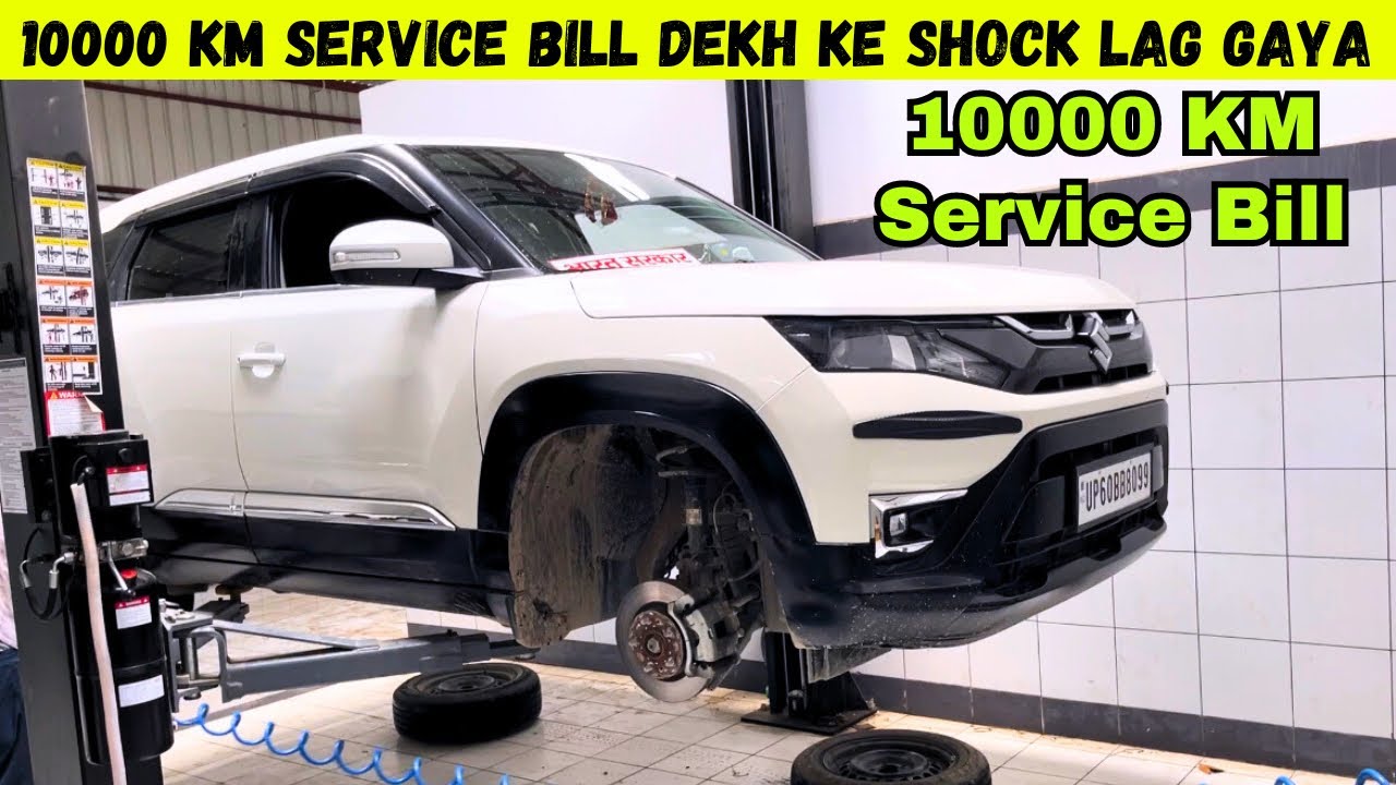 10000 KM Service Cost / Experience of Brezza 2024 🔥 इस से जादें खर्चा तो Bullet का आता है 🤯 SHOCKED