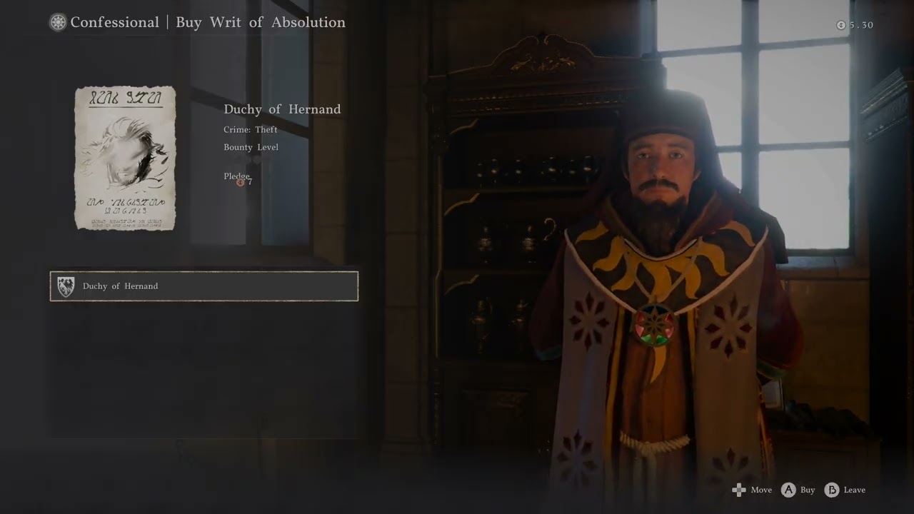 Crimson Desert: Paying A Fine (Writ of Absolution) 