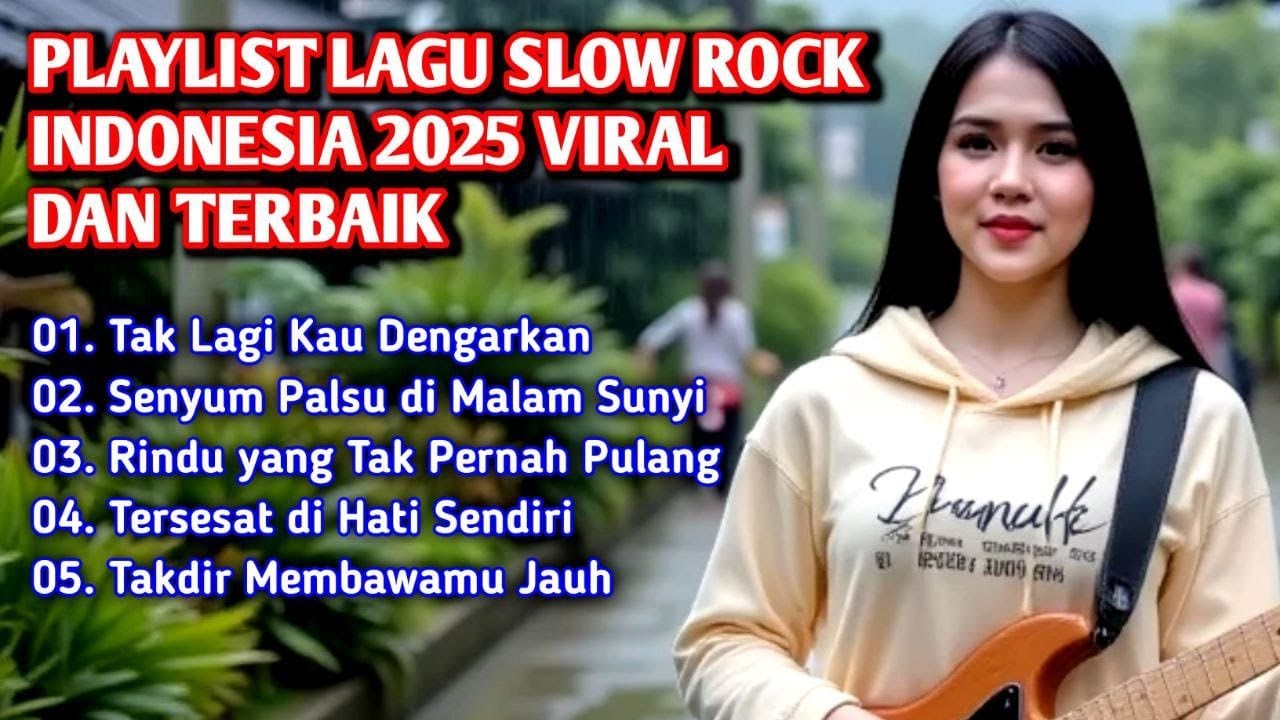 PLAYLIST LAGU SLOW ROCK INDONESIA 2025 VIRAL DAN TERBAIK || Bikin Baper 💔