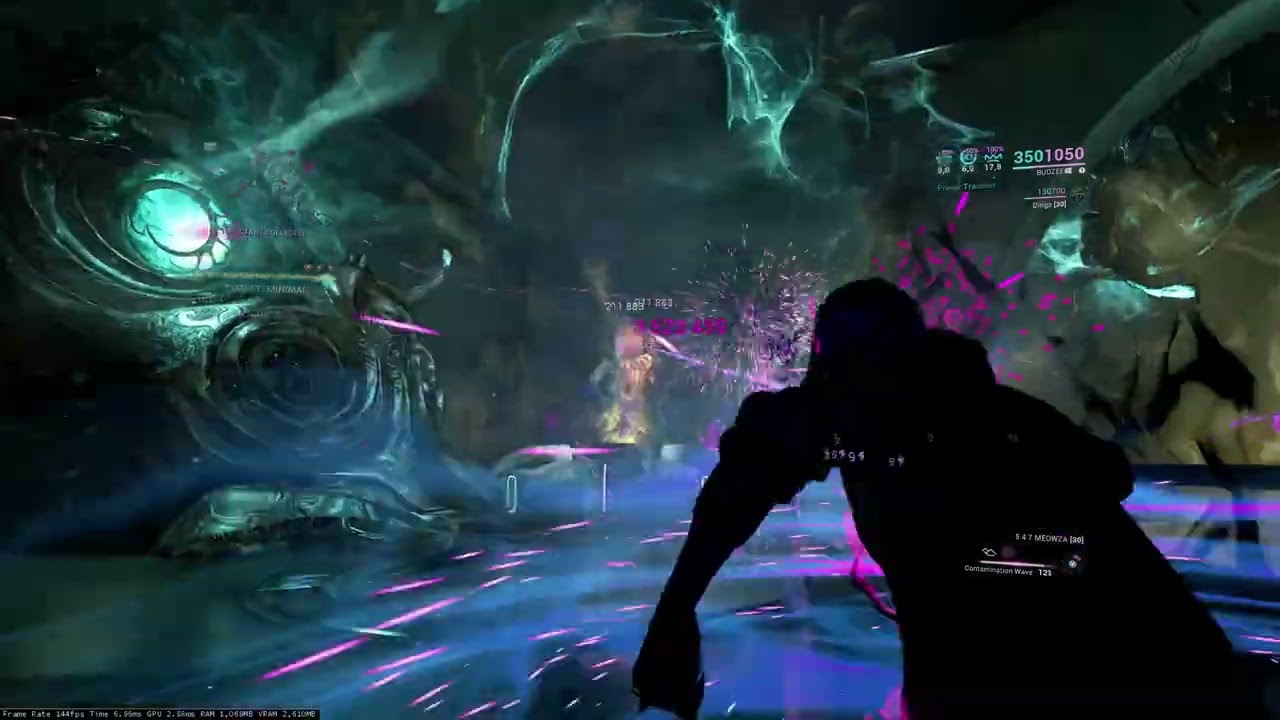 Warframe - Wisp Zawfluence Level Cap Cascade