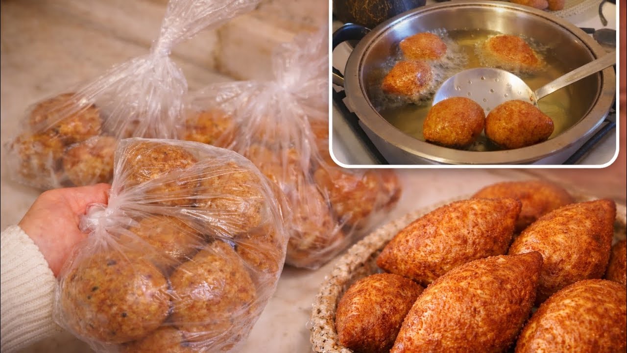 تفريز الكبة لرمضان بطريقة مرتبة وسهلة | حضّري الشهر بدون تعب