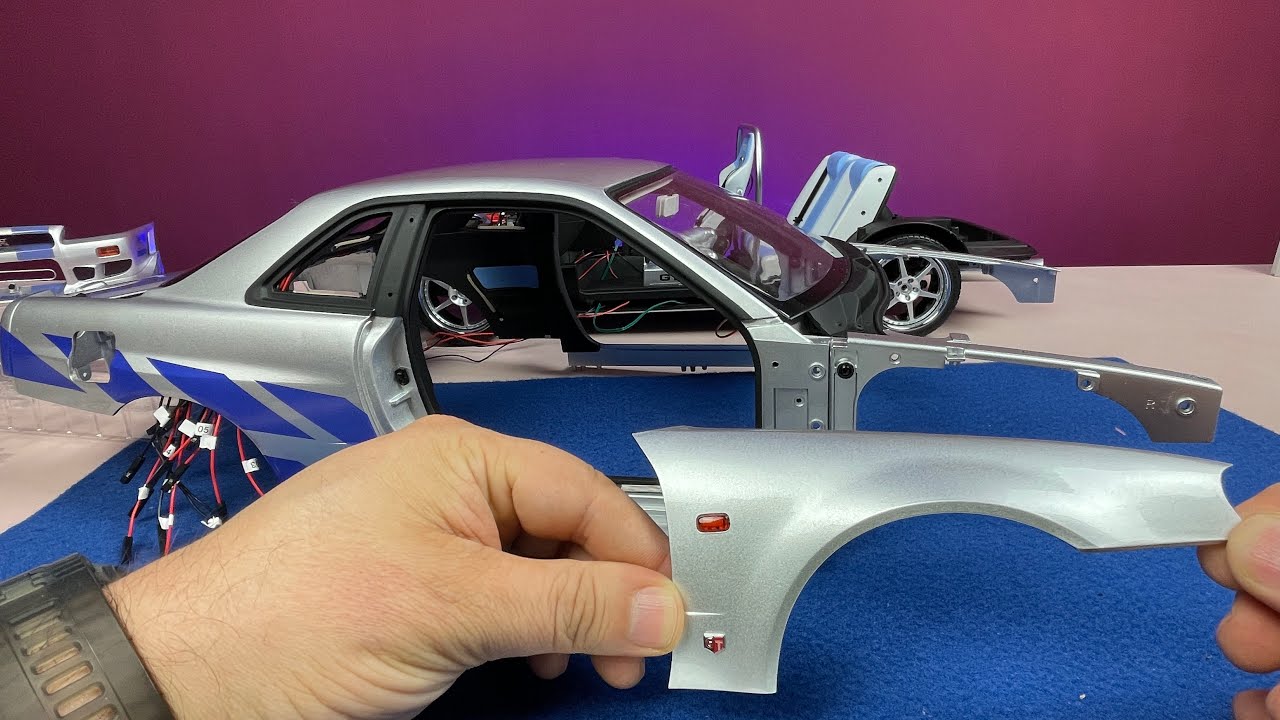 Skyline Part 81 to 86 Nissan  Die-Cast 1/8 GTR(R34) 