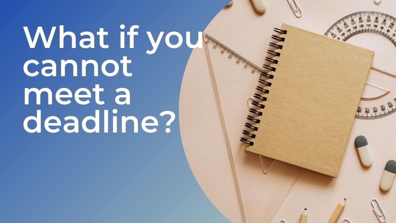How to answer the question about deadlines at work - 