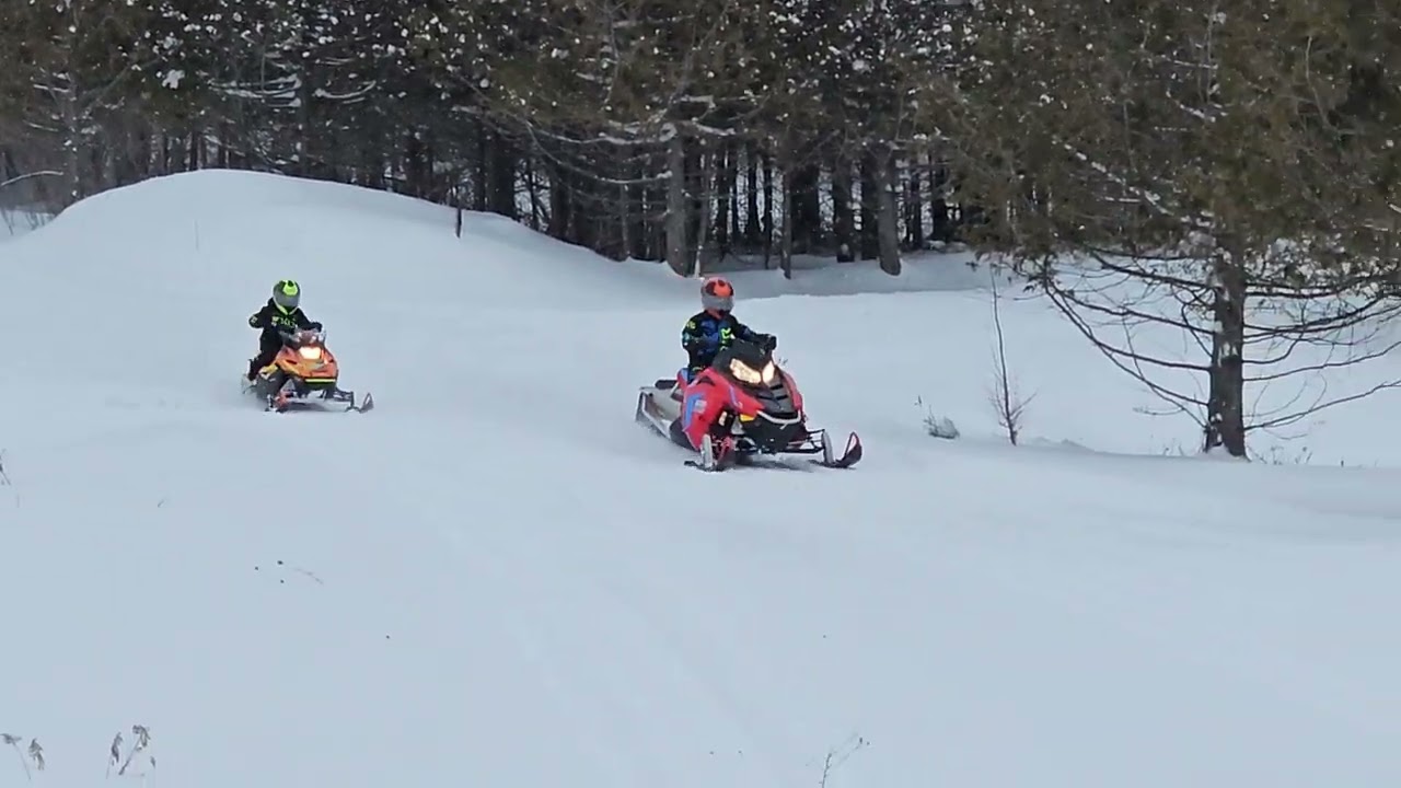 Polaris Indy Evo vs Yamaha Snoscoot 200