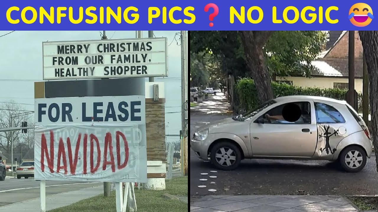 Confusing Pics That Make ZERO Sense 😂 But Somehow Hilarious