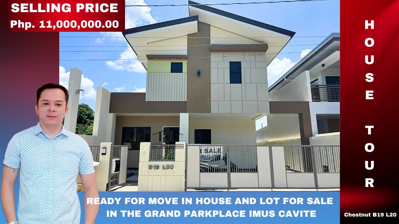 THE GRAND PARK PLACE IMUS -  THREE BEDROOMS SINGLE ATTACHED BRAND-NEW HOUSE AND LOT FOR SALE