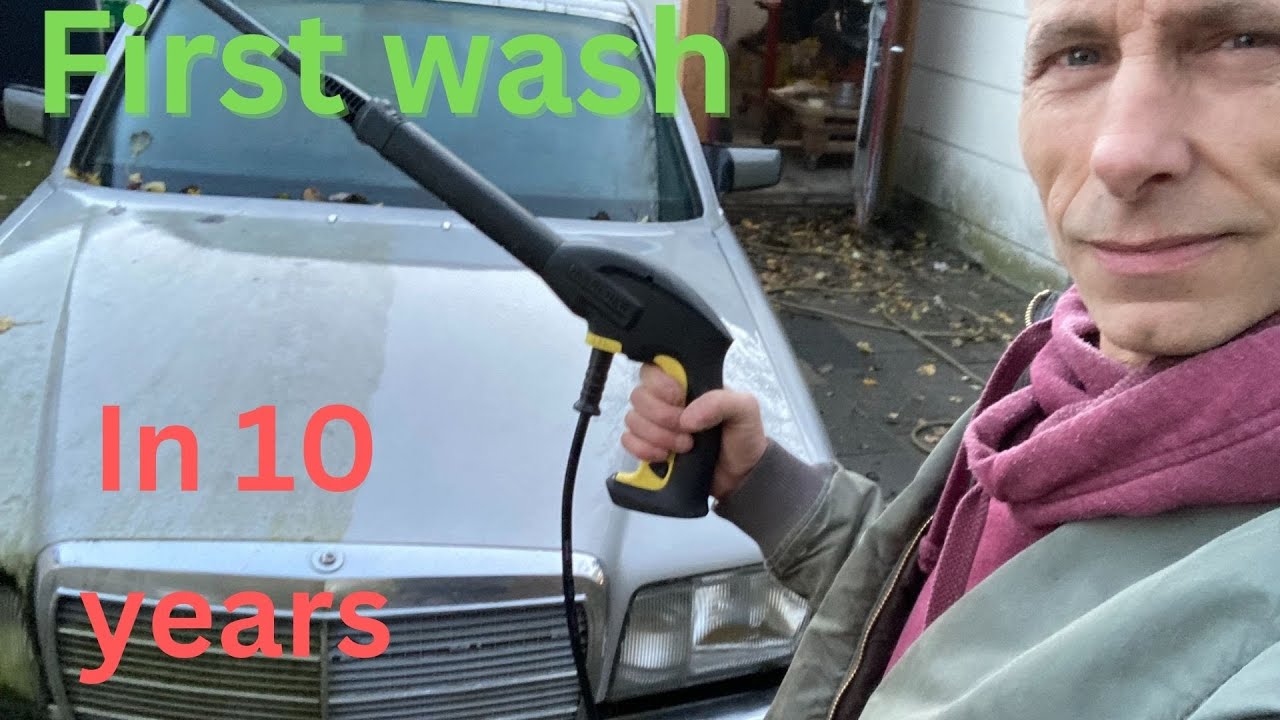 W126 First Wash In 10 Years 1983 Mercedes-Benz 500SE
