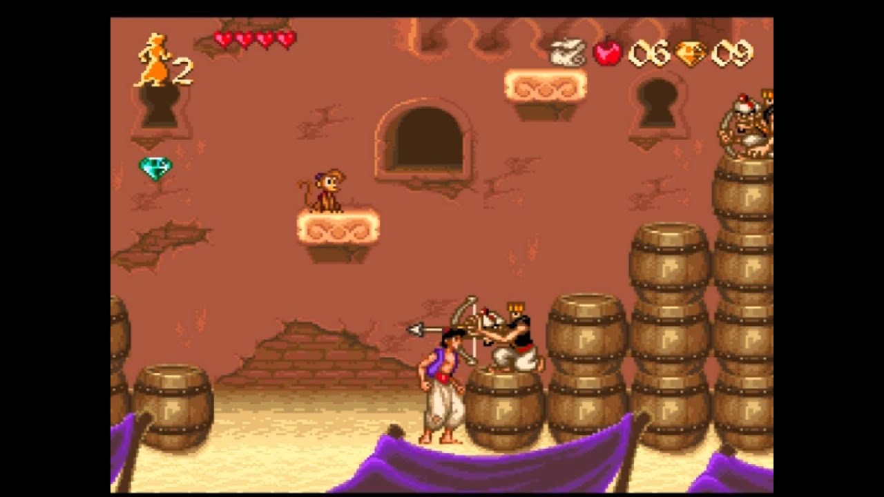 Scout plays Aladdin
