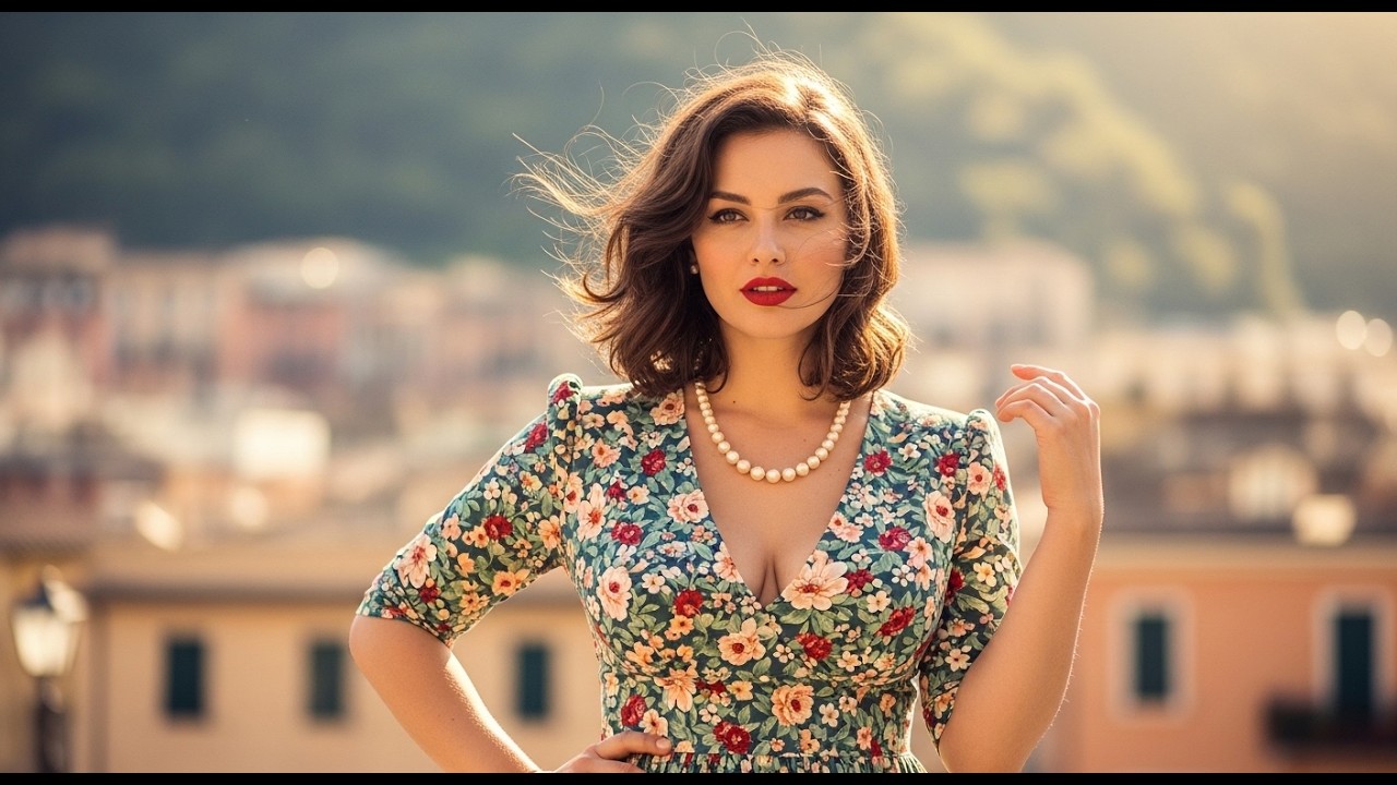 Notte Romana, Donna Mia 🌙 1960s Italian Jazz Romance | Rome Night Song (Music Video)